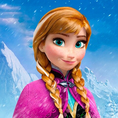冬を彩るディズニーのアートや壁紙:アナ